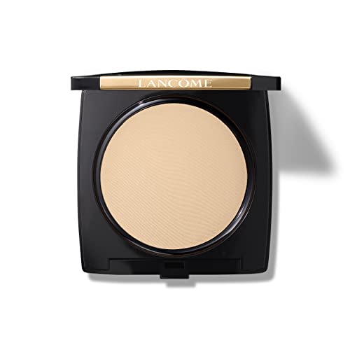 Lancôme Dual Finish Powder Foundation - Buildable Sheer to Full Coverage Foundation - Natural Matte Finish - 350 Bisque Warm -