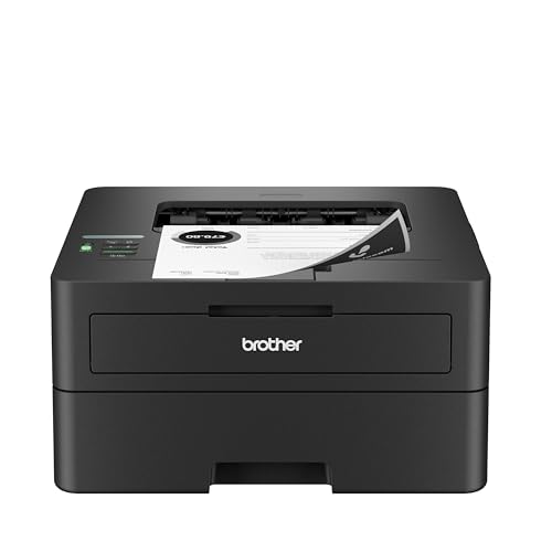 Brother HL-L2460DW Wireless Compact Monochrome Laser Printer with Duplex, Mobile Printing, Black & White Output -