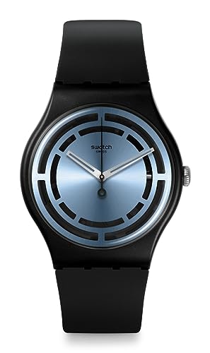 Swatch CIRCLED LINES Unisex Watch (Model: SO32B118) -