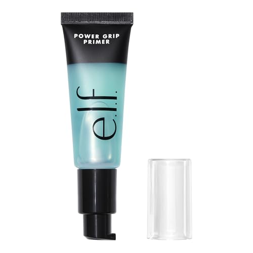 e.l.f. Power Grip Primer, Gel-Based & Hydrating Face Primer For Smoothing Skin & Gripping Makeup, Moisturizes & Primes, 0.811 Fl Oz (24 ml.) -