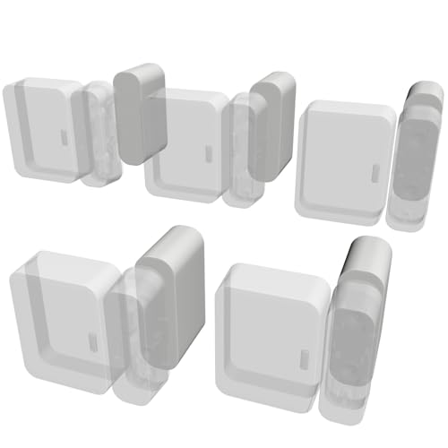 Simplisafe Entry Sensor Magnet Risers | Contact Sensor Spacers with 3M Adhesive | Easy Install for All Simplisafe Security Systems (1 inch - 5 Pack) -