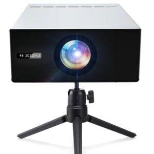 XIDU 1500ANSI Aluminum Alloy Projector with tripod -