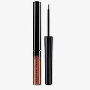 FENTY BEAUTY by Rihanna Glitty Lid Shimmer Liquid Eyeliner - Bronze All Ova Collection 3.3 ml / 0.11 oz (Ritzy Rose (rose gold)) -