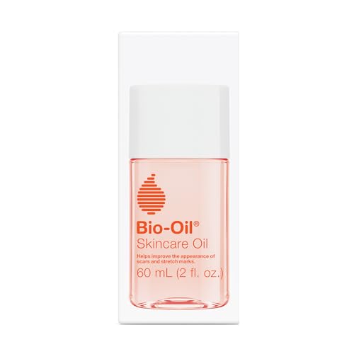 Bio-Oil Skincare Body Oil Serum, Face and Body Moisturizer with Vitamin E & A, for Scars, Stretch Marks, Sensitive Skin, All Skin Types, Dermatologist Recommended, Non-Comedogenic, 2 Oz -