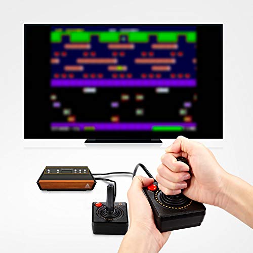 Atari 7A5-4CA-54B Flashback X Retro Console 110 Built-in Games-2 Wired Controllers-HD HDMI-Plug n Play, Multi -