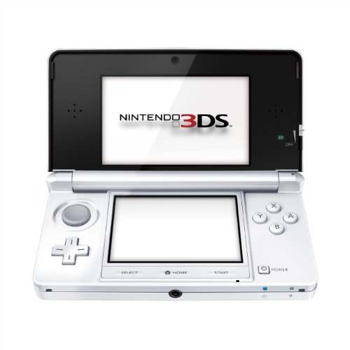 Nintendo 3DS Console - Ice White (Japanese Imported Version - only plays Japanese version games) -