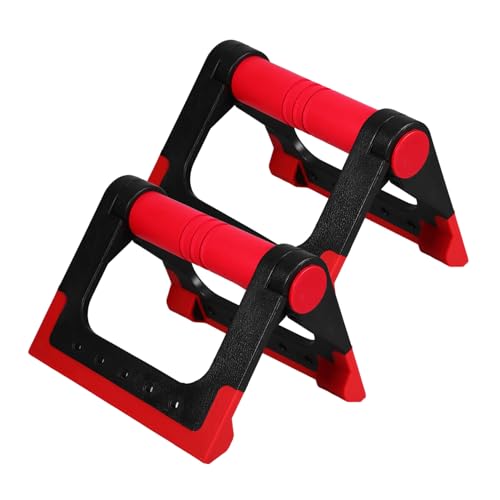 1 Pair Foldable Stand Rack Equipment for Home Use Compact Design for Upper Body Strength Training for Non Equilibrium Workouts Portable and Easy to Store -