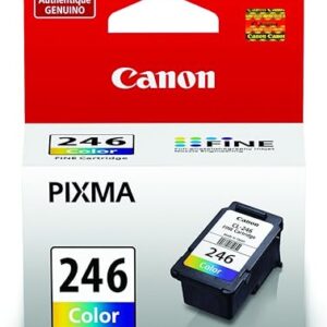 Canon CL-246 Genuine Color Ink Cartridge, Compatible with iP2820, MG2420/2924/2920/3020/2522/2525, MX492, TS3120/302/302a/202/202a/4520/3320 -