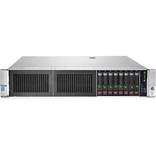 Hpe 800077-S01 ProLiant DL380 Gen9 Server, 64 GB RAM, No HDD, Matrox G200eH2, Silver -