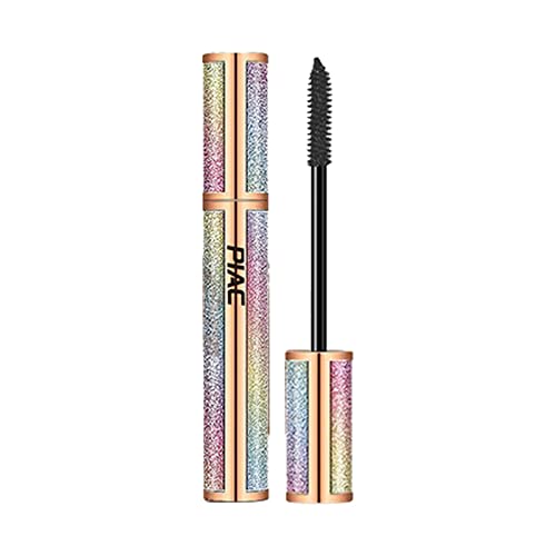 Gifts for Women, 4D Silk Fiber Lash Mascara Waterproof, Ultra Black/Brown Volume and Length Mascara for Longer & Thicker Eyelashes Makeup -