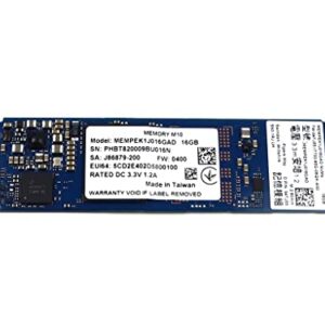 Solid State Drive 4TJ55 04TJ55 CN-04TJ55 Compatible Replacement Spare Part for Intel M10 MEMPEK1J016GAD 16GB M.2 2280 NVMe PCI Express 3.0 x4 Optane Memory SSD -
