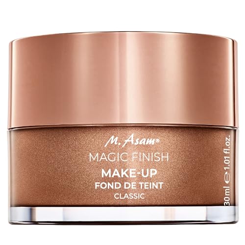 M. Asam Magic Finish Make-Up Mousse (1.01 Fl Oz) – 4in1 Primer, Foundation, Concealer & Powder With Buildable Coverage, Hides Redness And Dark Spots, Vegan, For Light To Medium Skin Tones -