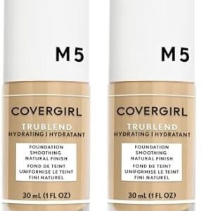 COVERGIRL truBlend Liquid Foundation Makeup Caramel Beige, 1 fl oz (30 ml) (packaging may vary) (Pack of 2) -