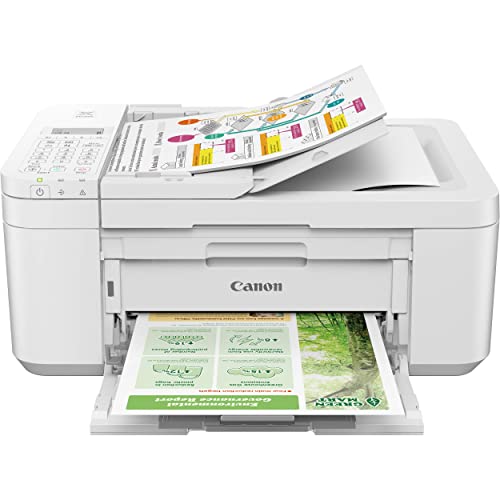Canon PIXMA TR4720 All-in-One Wireless Color Inkjet Printer - Print Copy Scan Fax - 4800 x 1200 dpi, Auto 2-Side Printing, 20-Sheet ADF, DAODYANG -