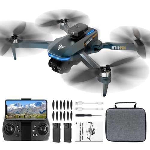 Brushless Motor Drone,90° Adjustable 4K FPV,APP control,40min Flight Time,Indoor Obstacle Avoidance,Optical Flow Positioning,Gesture Photography,360° Flip,Eyond-Range Loss Alert, Toys Gifts for Men Boys -