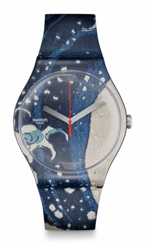 Swatch Wave by Hokusai & Astrolabe Quartz Watch -