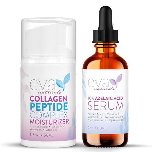 Azelaic Acid Serum & Collagen Peptide Moisturizer Bundle -