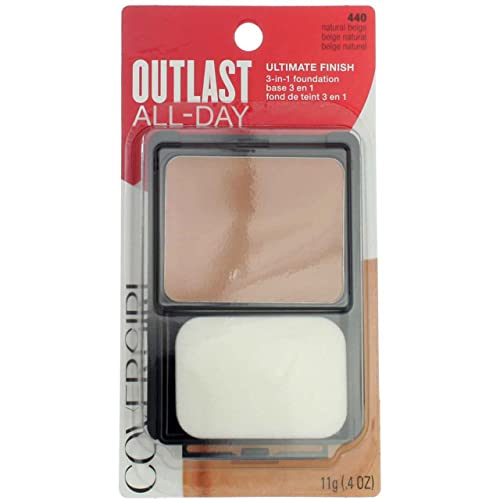 Cover Girl Crded Ultimate Finish Liquid Powder Makeup 440 Natural Beige -
