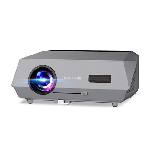 1080p full hd smart projector with auto focus, 4k support, android wifi 6 & daylight video technology -