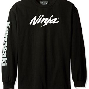 Factory Effex (17-87116 Ninja Long Sleeve T-Shirt (Black, X-Large) -