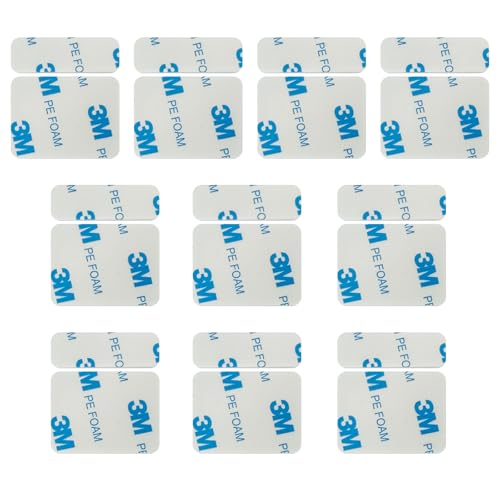 Luxify Replacement Adhesive Pads for SimpliSafe Entry Sensor 10PCS, Pre-Cut Double Sided Tape Compatible with SimpliSafe Door Sensor, Easy Installation & Strong Hold -