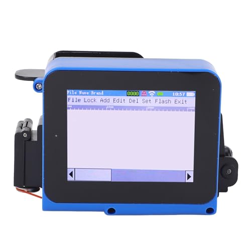 Portable Inkjet Printer, Detachable Handle, High Definition Touchscreen, Versatile Printing on Various Surfaces, Comfortable Grip, Smart Quad Cores CPU, Intuitive UI Design -