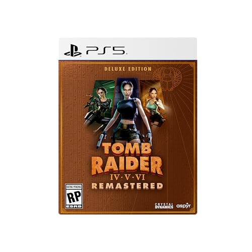 Tomb Raider IV-VI Remastered Starring Lara Croft: Deluxe Edition - PlayStation 5 -