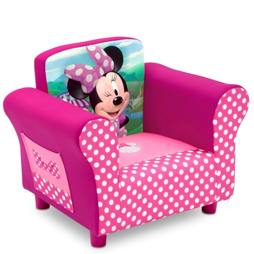Delta Children Upholstered Chair, Disney Minnie Mouse -