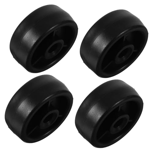 Veemoon 4Pcs Roller Wheels for Fitness Equipment Caster Wheels for Easy Mobility Treadmills Exercise Bikes Compatible with Home Gym Accessories -