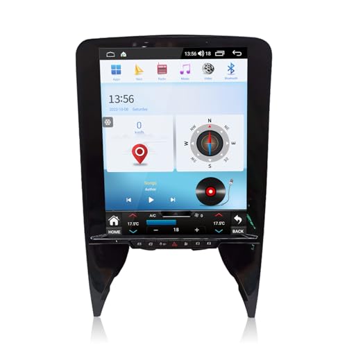 Android 13 Car Radio for Lamborghini Gallardo 2004-2015 Stereo Replacement Tesla Style Dash Touch Screen GPS Navigation Head Unit Audio Multimedia Player Carplay DSP (6-128GB) -