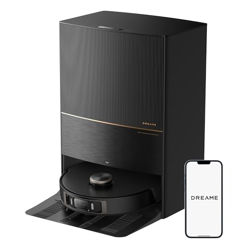 dreame L20 Ultra Robot Vacuum and Mop with Mop-Extend, Auto Mop Removal & Raising, Washing and Drying, 7000Pa Suction, Self-Emptying, Self-Refilling, AI Obstacle Avoidance -