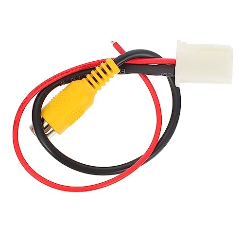 DIYEAH Rear View Camera Cable Replacement for Vehicle Backup Video Wire Easy Installation Compatible with Navigation Systems High Performance Accessory for Reliable Connection -