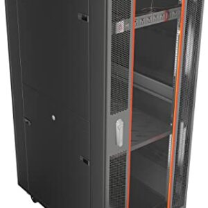 Sysracks - Server Rack - Locking Cabinet - Network Rack - Av Cabinet - 42 U - Rack Mount - Free Standing Network Rack- Server Cabinet - Caster Leveler - Rack Shelf - Cooling Fan - Thermostat - PDU -