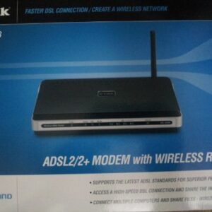 D-Link ADSL2/2+ Modem/Wireless Router -