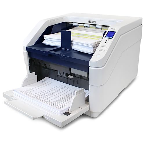 Visioneer Xerox W110 Duplex Production Scanner with Document Feeder -