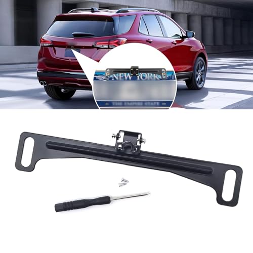 Universal Car Rear View Camera License Plate Bracket, Reverse Rear Camera License Plate Bracket, Universal Fit for Most Vehicles, Easy Installation, Rust-Resistant, Durable Design -