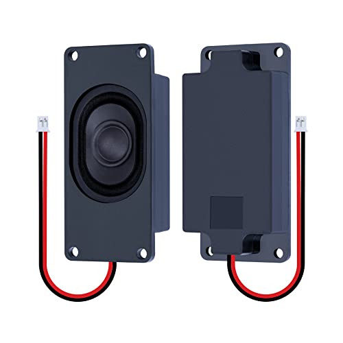 CQRobot Miniature Loudspeaker 3 Watt 8 Ohm Passive Enclosed Audio/Woofer Speaker Compatible with Arduino Board. JST-PH 2.0 mm 2-Pin Interface, for a Variety of Small DIY Electronic Projects. -