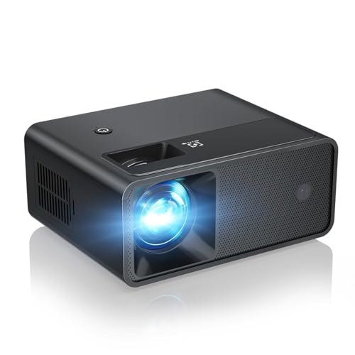 CiBest Mini Projector, 2025 Upgraded Full HD 1080P Support Video Projector, Portable Small Movie Projector, Compatible with iOS/Android/Windows/TV Stick/Box/USB/HDMI -