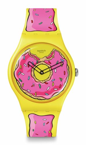 Swatch Simpsons Casual Doughnut Watch Seconds of Sweetness -