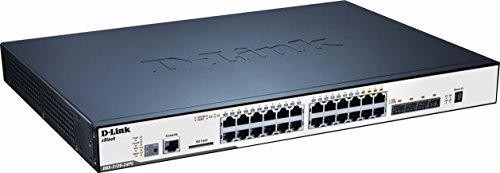 xStack Managed 24-Port Gigabit Stackable L2 PoE+ Switch, 4 Combo SFP, 40-Gigabit Stacking, Standard Image -