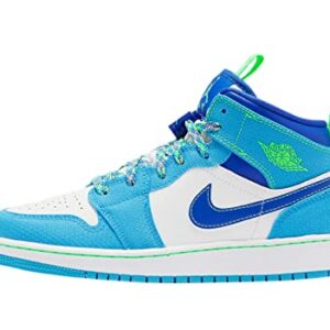 Jordan Youth 1 Mid SE GS DA8010 400 Sprite Blue - Size 6.5Y -