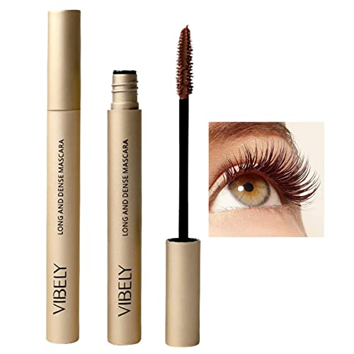 ZITIANY 4 Colors Waterproof Colored Mascara, Colorful Mascara Waterproof Long Lasting Thick Mascara for Eyelashes Eye Makeup, For Stage Party Wedding Music Festival -