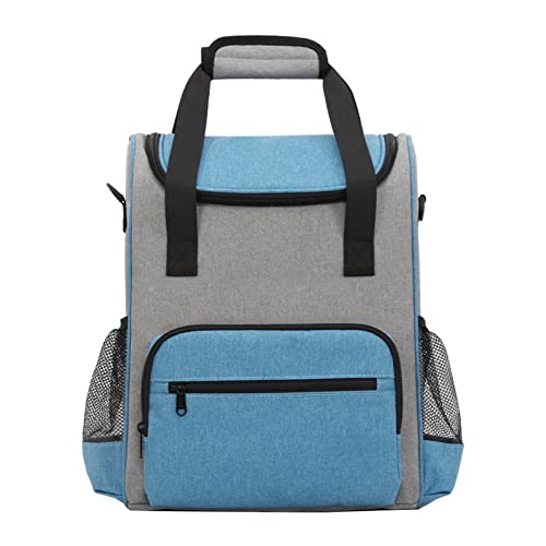 Cooler Backpack, Insulated Backpack Cooler,Waterproof & Leak Proof Lunch Backpack,Portable Cooler Bag for Men Women Picnic Fishing Hiking Camping Park Beach Work Trip (Color : Blue) -