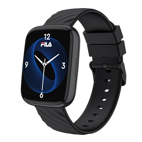 Fila Smart Watch for Men Women (Answer/Make Calls), 1.95" Fitness Watch with Heart Rate/Sleep Monitor, Step Counter, Fitness Tracker with 100+ Sports for Android iOS -