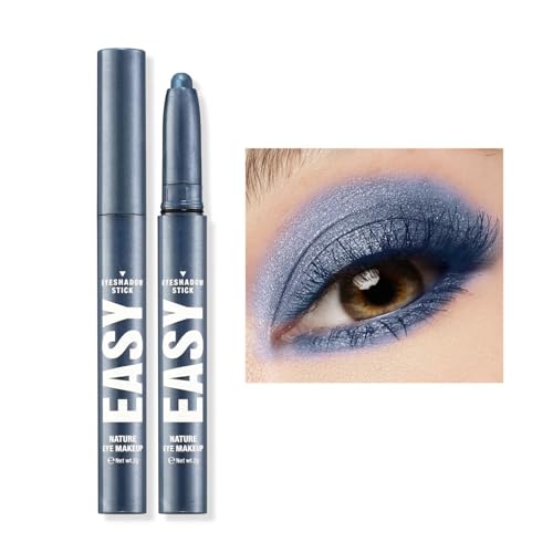 Niaviben 12 Colors Eyeshadow Stick,Cream Eyeshadow Waterproof Long Lasting High Pigmented Eye Shadow,Natural & Shimmer Shades Contour Stick,Perfect Gifts For Women (#11) -