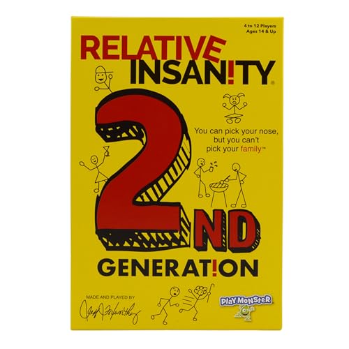 Relative Insanity by Jeff Foxworthy - Multi-Player Card Games for Family Night, Ages 14+ -