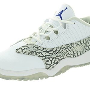 [768875-102] AIR Jordan AJ 11 Retro Low BP PRE-School Shoes AIR JORDANWHITE Cobalt Zen Grey CMNTM -