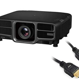 Bundled Pro L1495U WUXGA 3LCD 4K Enchancement Projector with Two 6ft HDMI Cables -