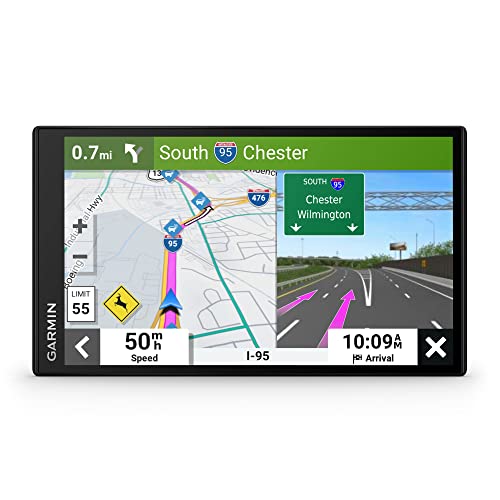 Garmin DriveSmart 76, 7-inch Car GPS Navigator with Bright, Crisp High-resolution Maps and Garmin Voice Assist -