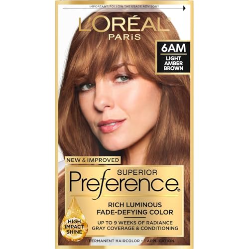 L’Oreal ParisSuperior Preference - 6AM Light Amber Brown (Warmer) 1 Each (Pack of 8) -